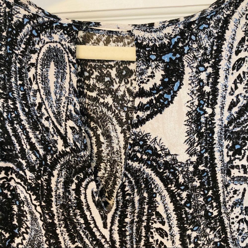 3.1 Phillip Lim Blue & White Paisley Dress - Picture 4 of 7